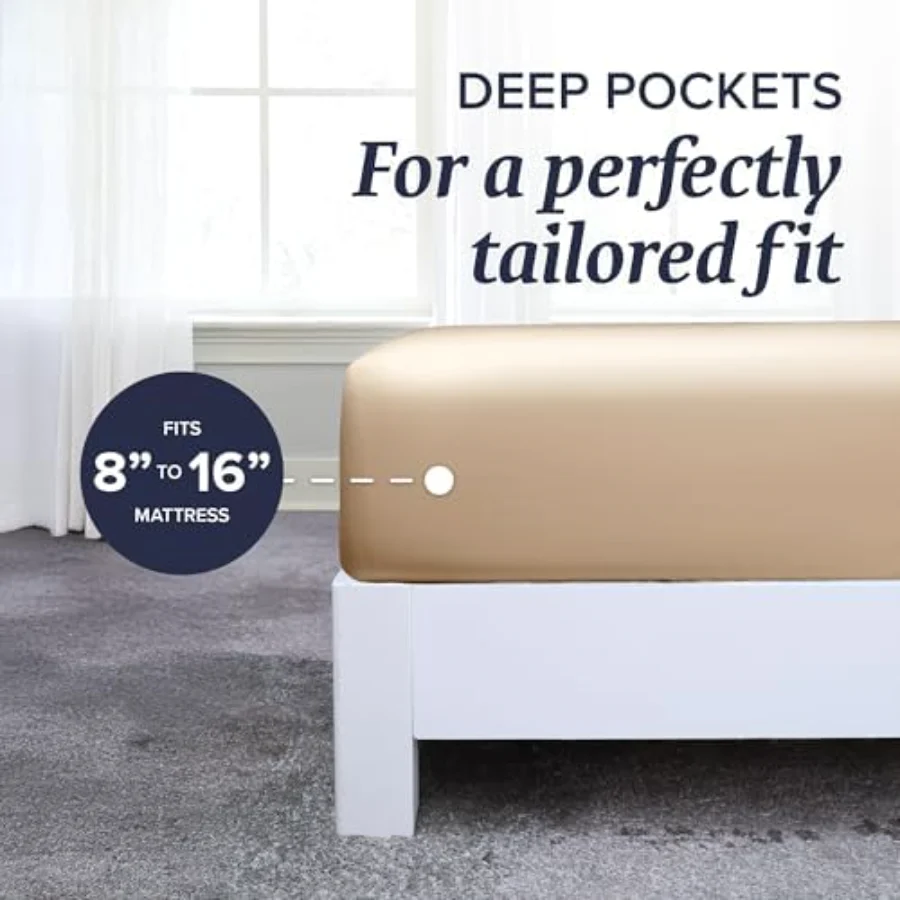 Down Alternative Bedding Bundle Queen, Set of 4, Sand, view 7