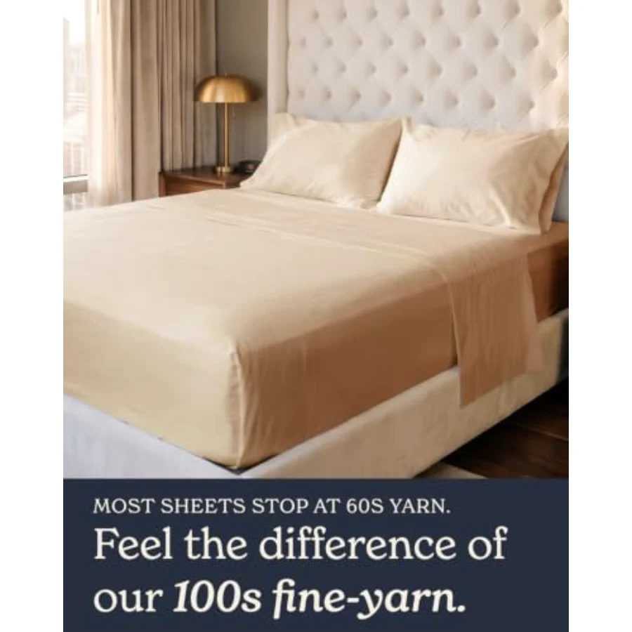 100% Cotton Sheet Set Queen, view 7