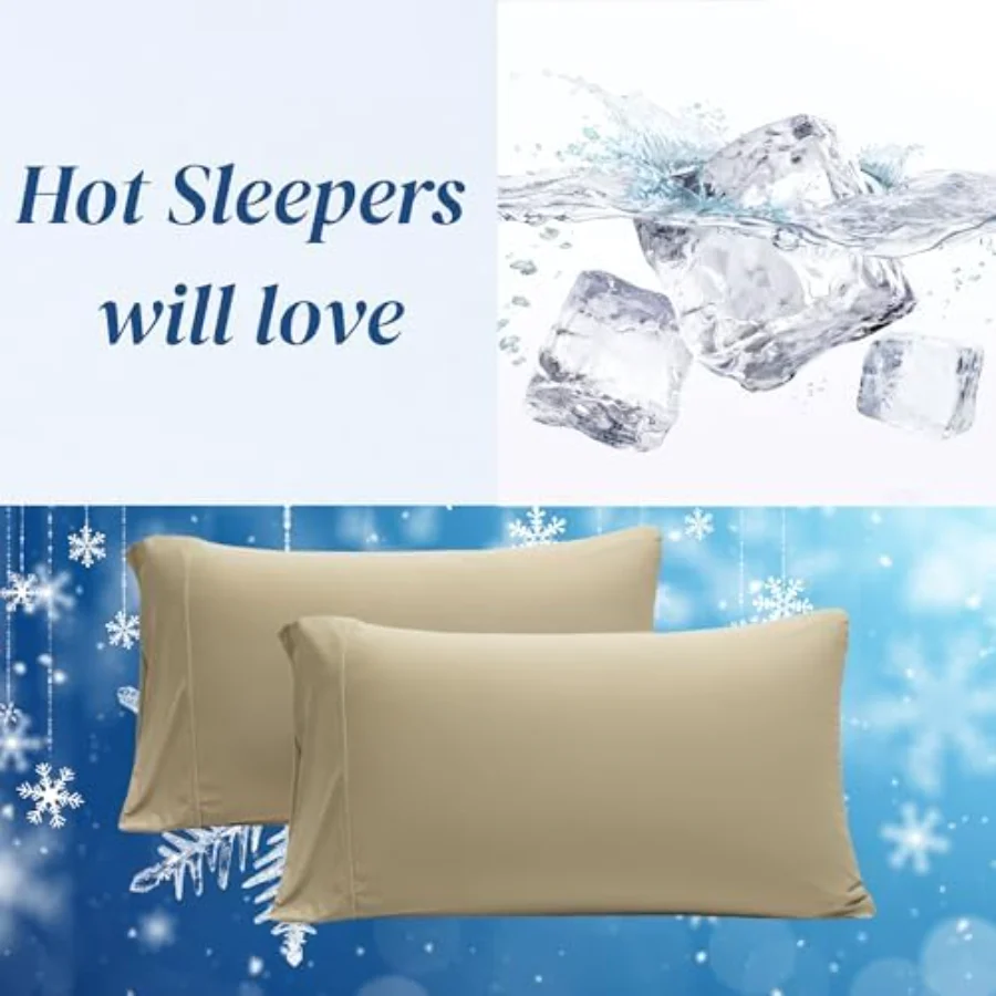 Sand Pillow Protectors King, Set of 2, view 6