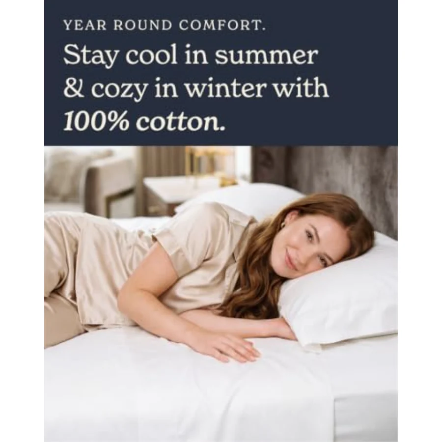 100% Cotton Sheet Set Twin XL, view 6