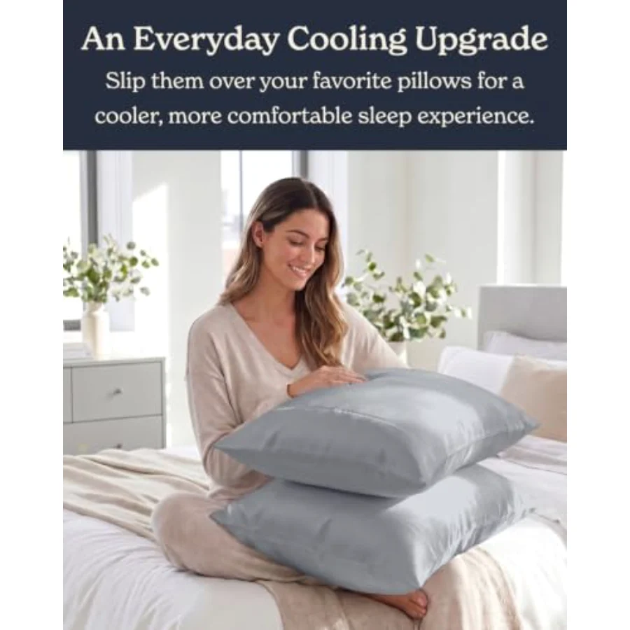 Cooling Pillowcases Standard/Queen, Set of 2, view 6