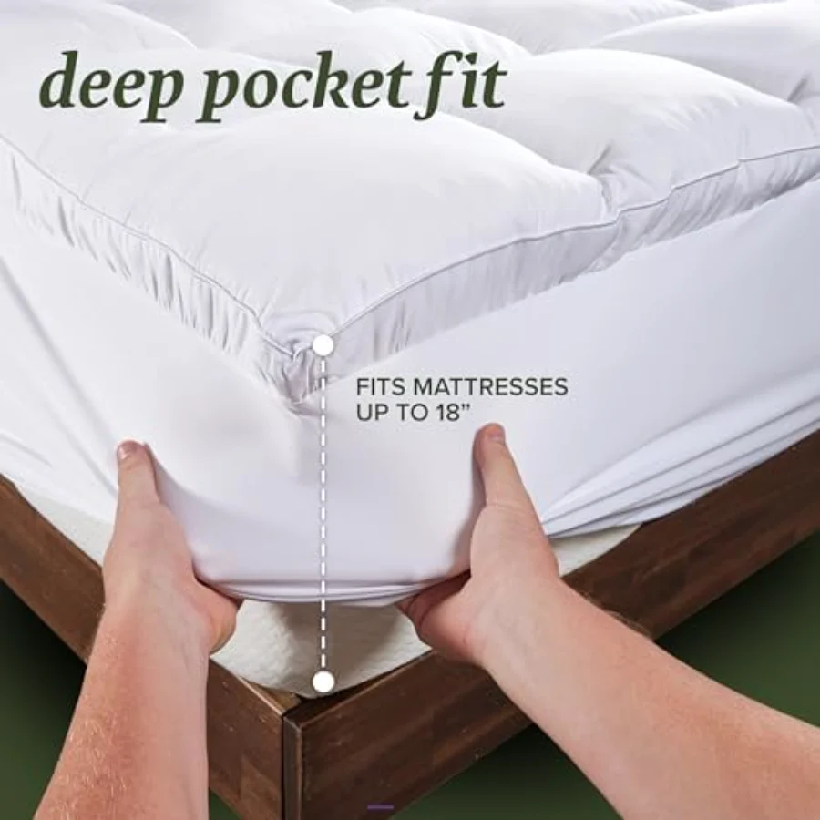 Hybrid Mattress Protector Full, view 3