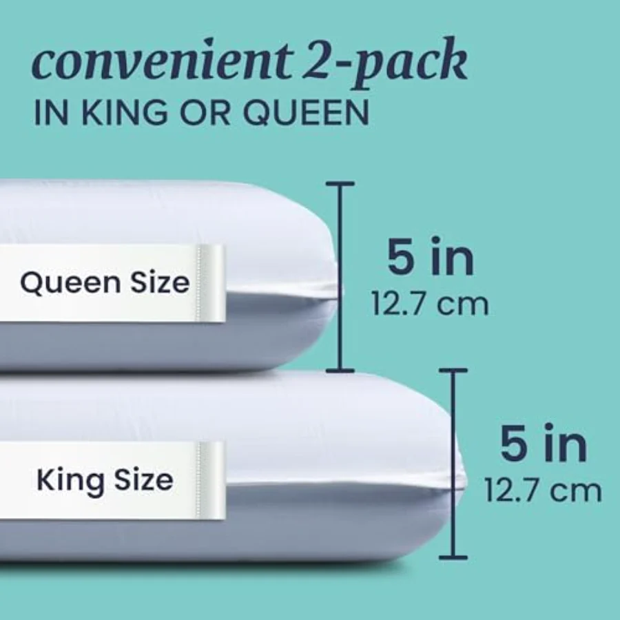 Firm Memory Foam Pillows King, view 6
