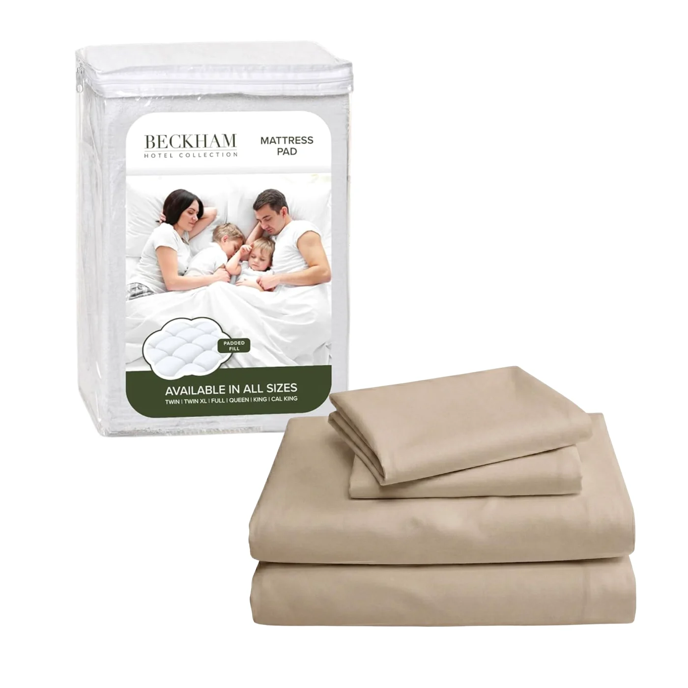 Deep Pocket Mattress Pad Cal King, MCQP
