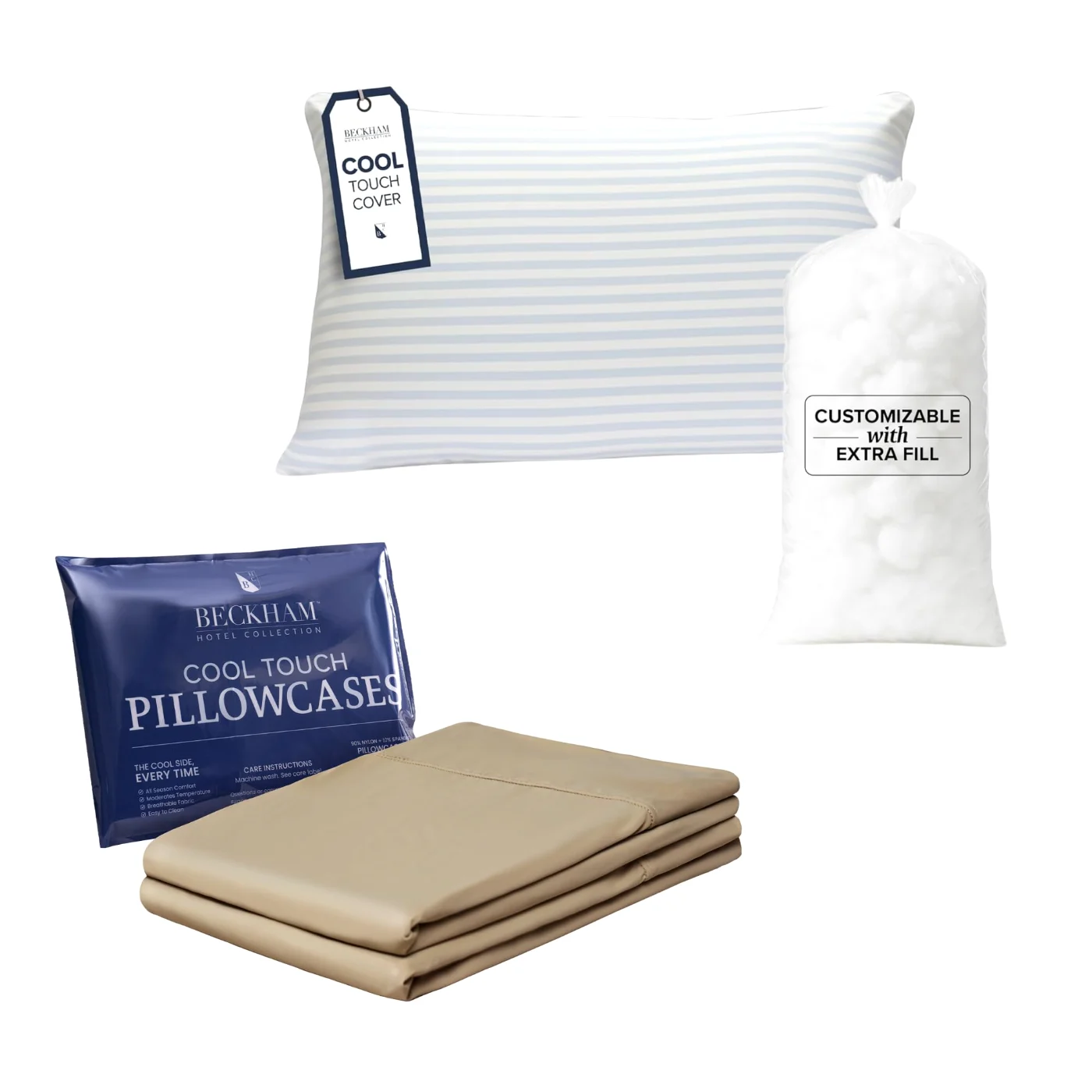 Summer Sanctuary Pillowcases King, Sand