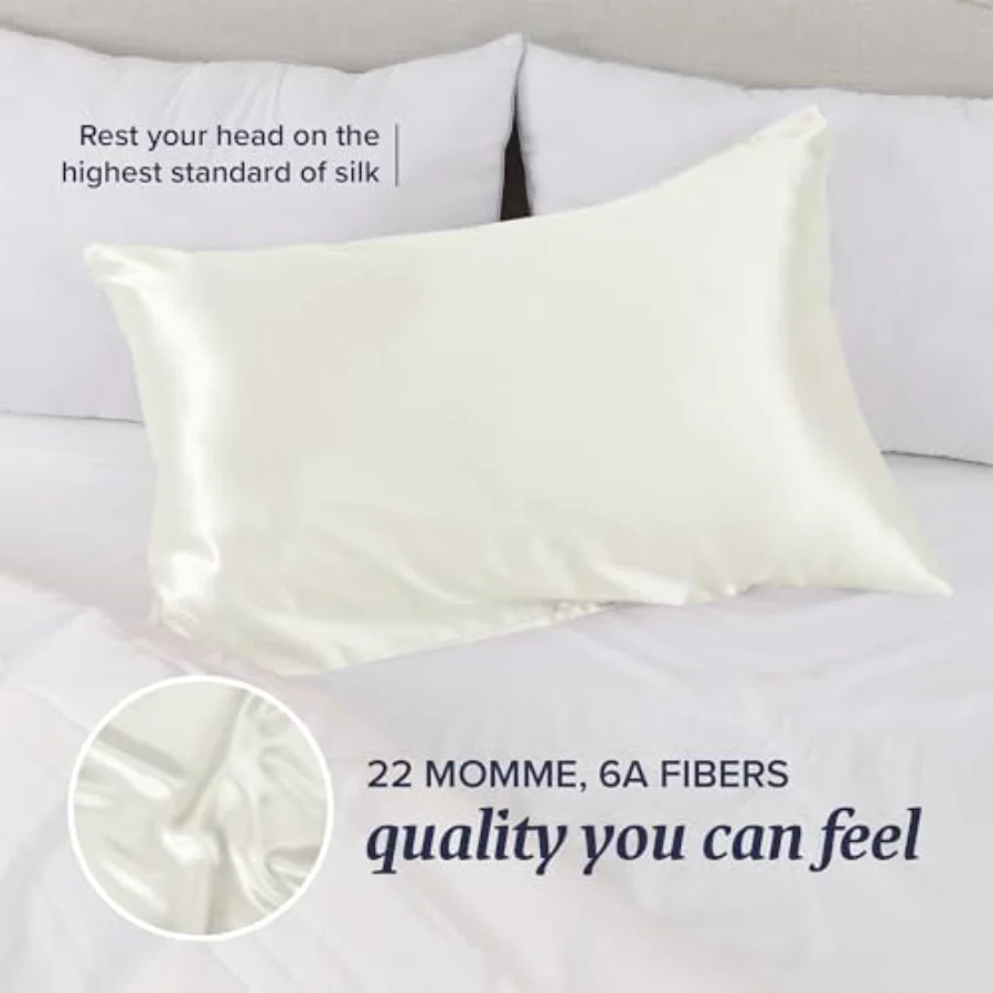 22 Momme 6A Grade Pillowcases Queen, view 4