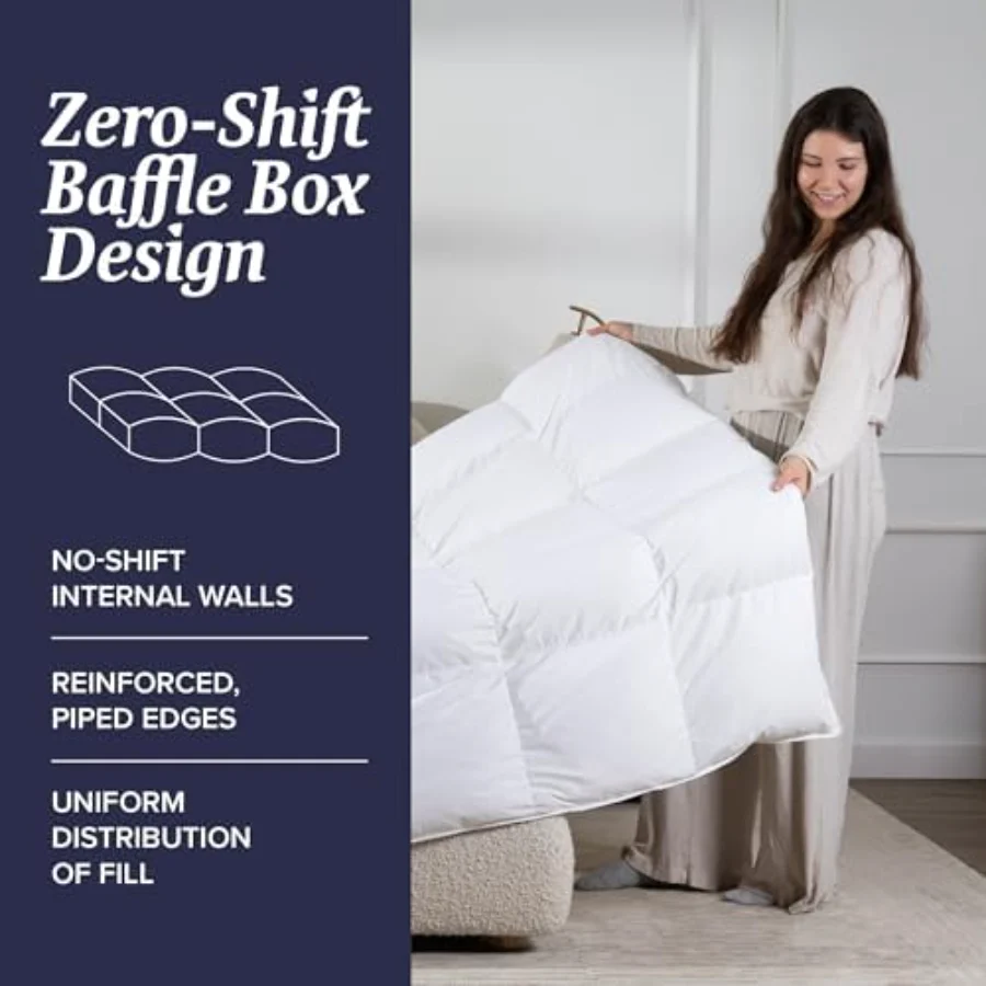 Feather Down Comforter Full/Queen, view 5