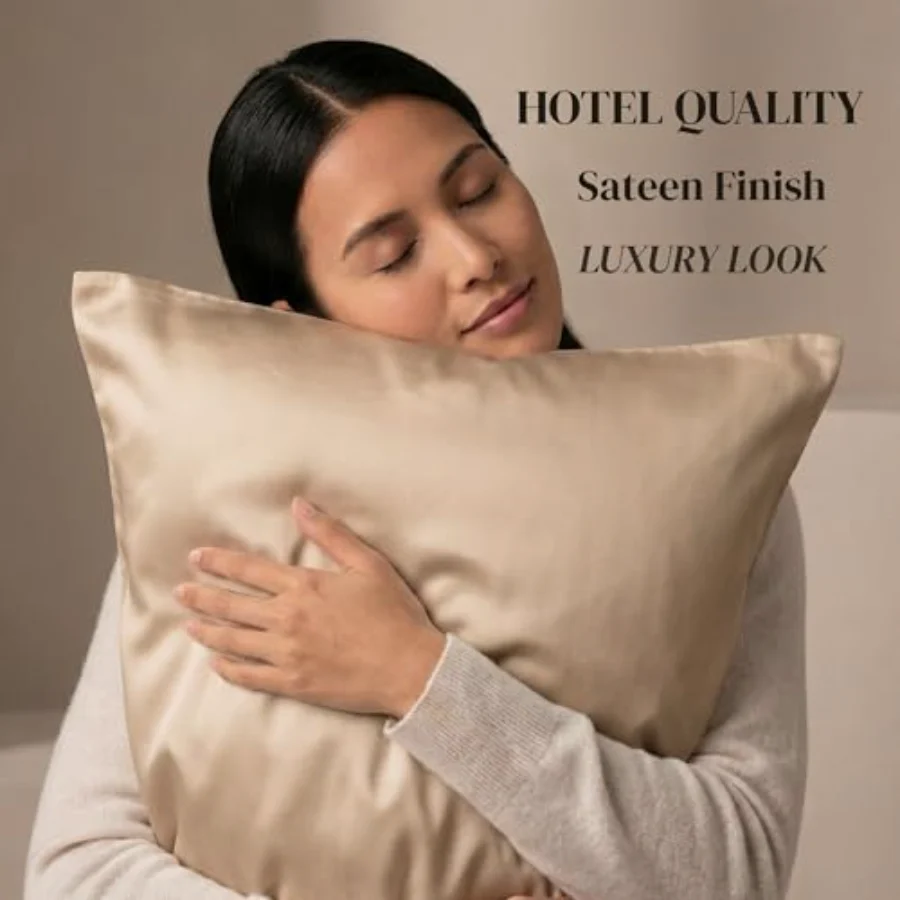 White Cooling Sand Cotton Pillowcases Queen, view 7