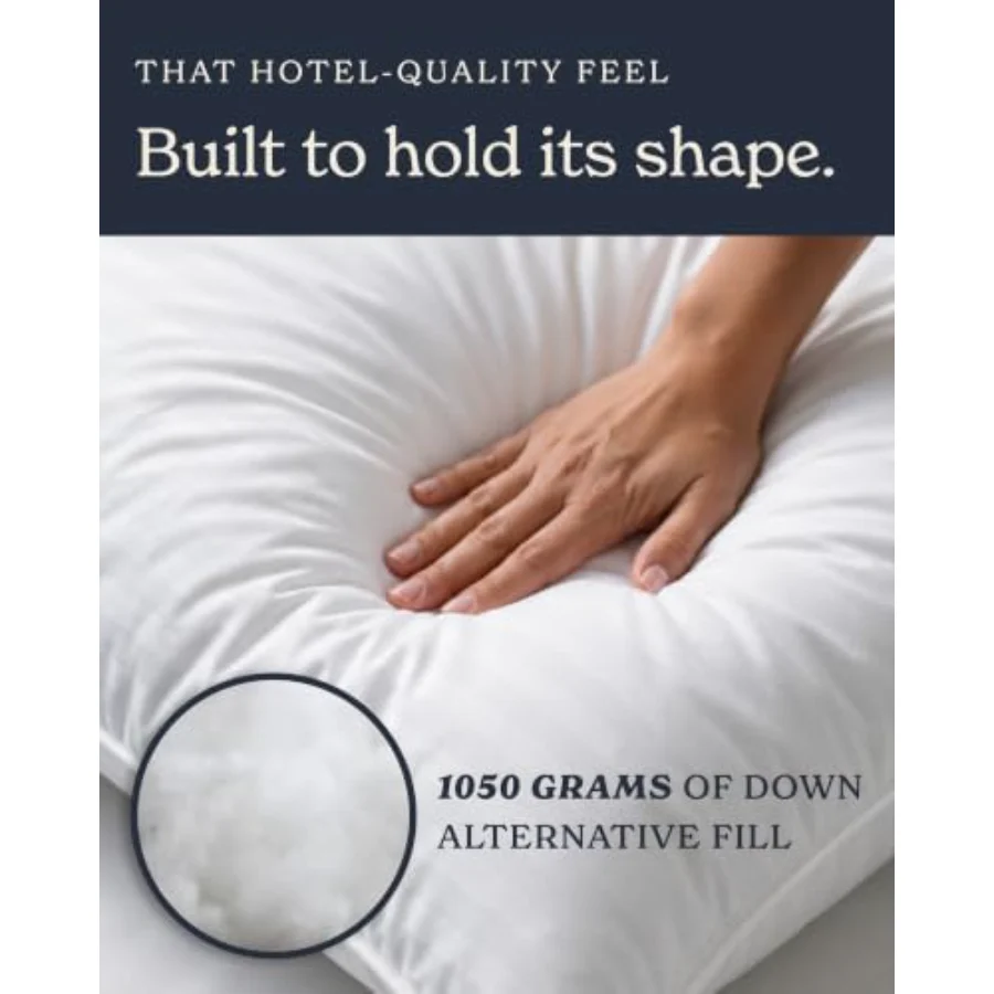 White Bed Pillows Standard/Queen, view 3