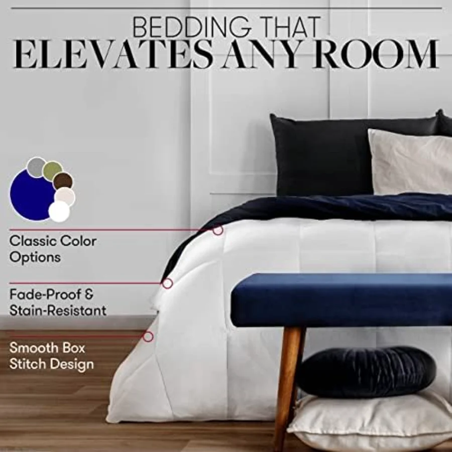 Cream Comforter Full/Queen, view 5