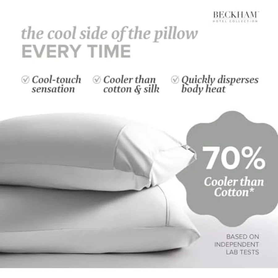 White Pillowcases Queen, CBCM, view 7