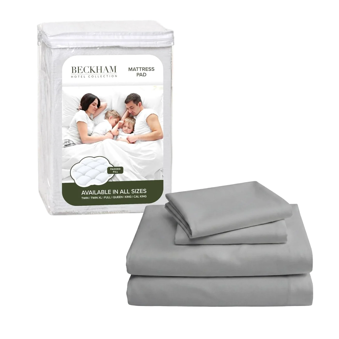 Deep Pocket Mattress Pad Cal King