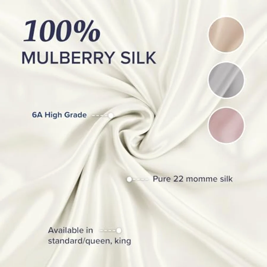 Silk Pillowcases King, Set of 1, view 6
