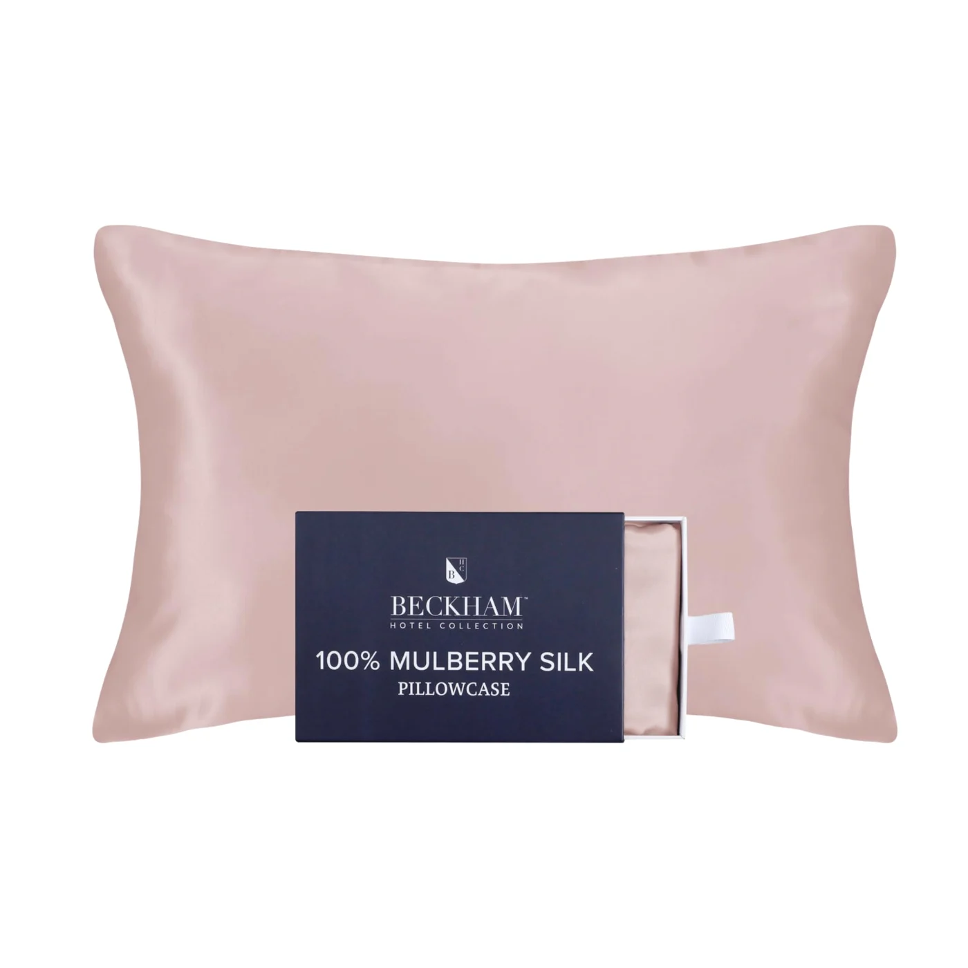Silk Pillowcases Queen, Set of 1, 04 - Cherry Pink