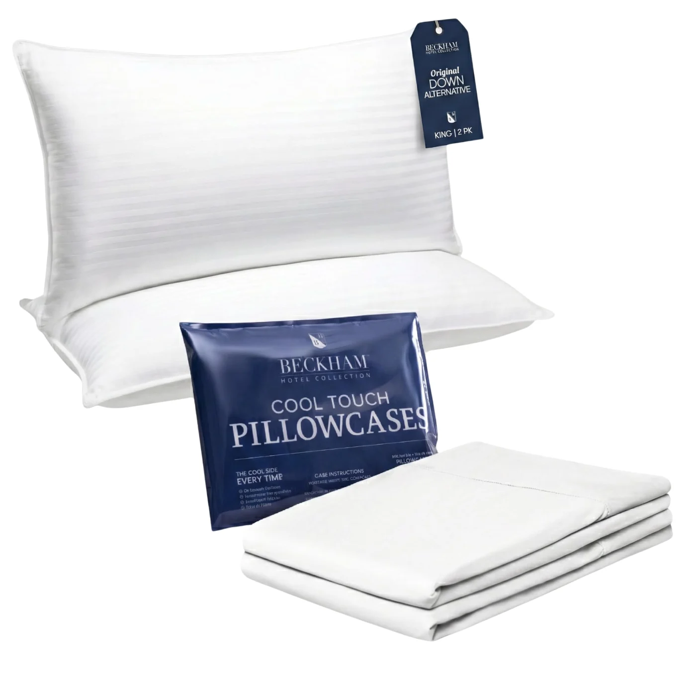 White Pillowcases King
