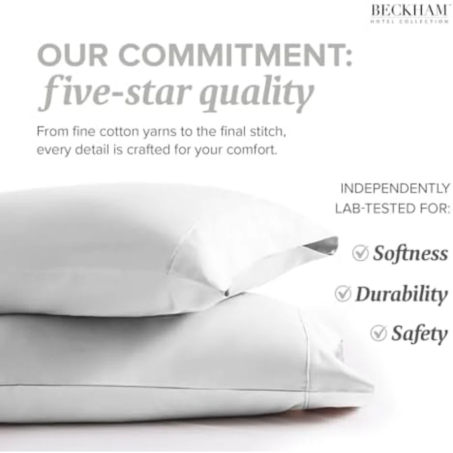 Cotton Pillow Protectors King, view 7