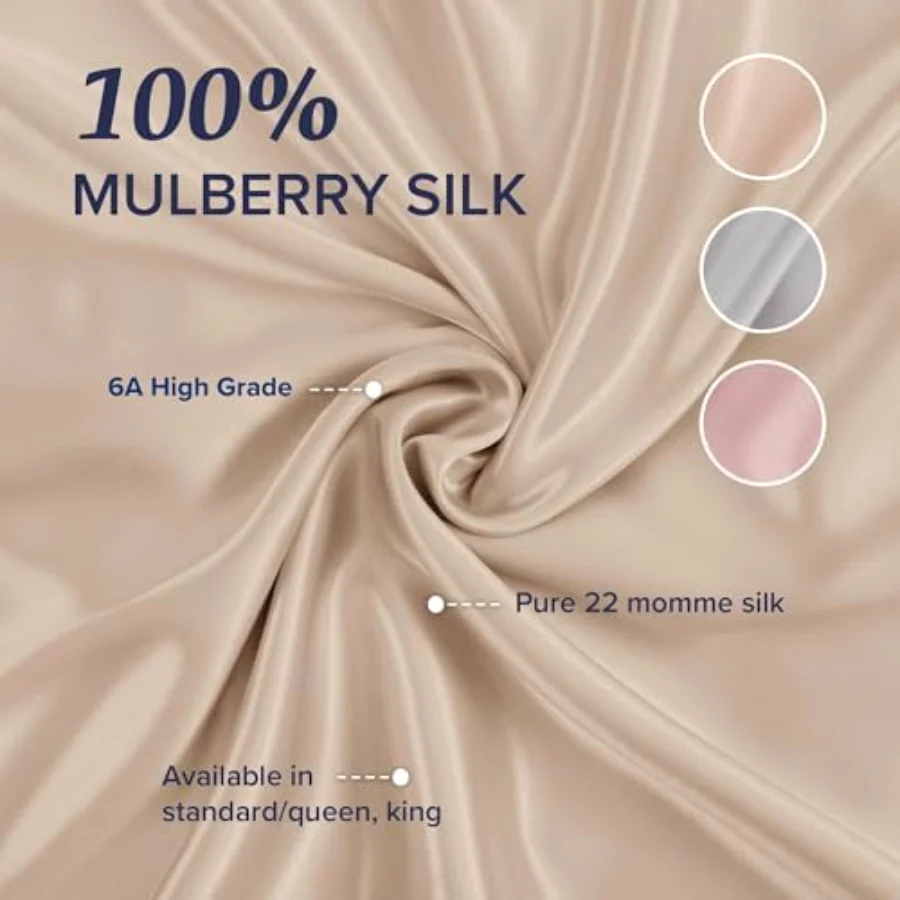 Silk Pillowcases Queen, Set of 1, view 6