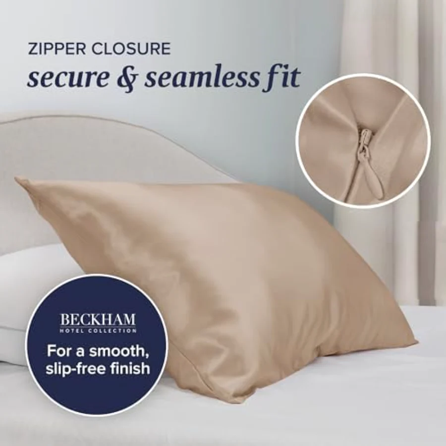 Adjustable Cooling Pillowcases King, Set of 1, Champagne, view 6