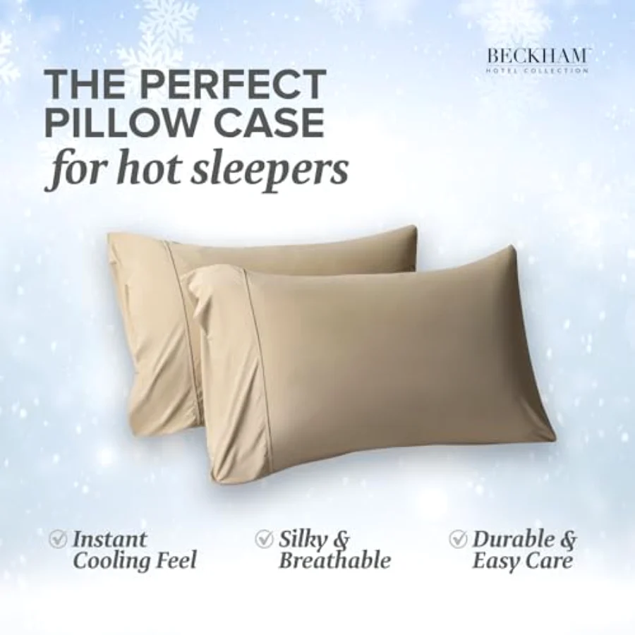 Summer Sanctuary Pillowcases King, Sand, view 6