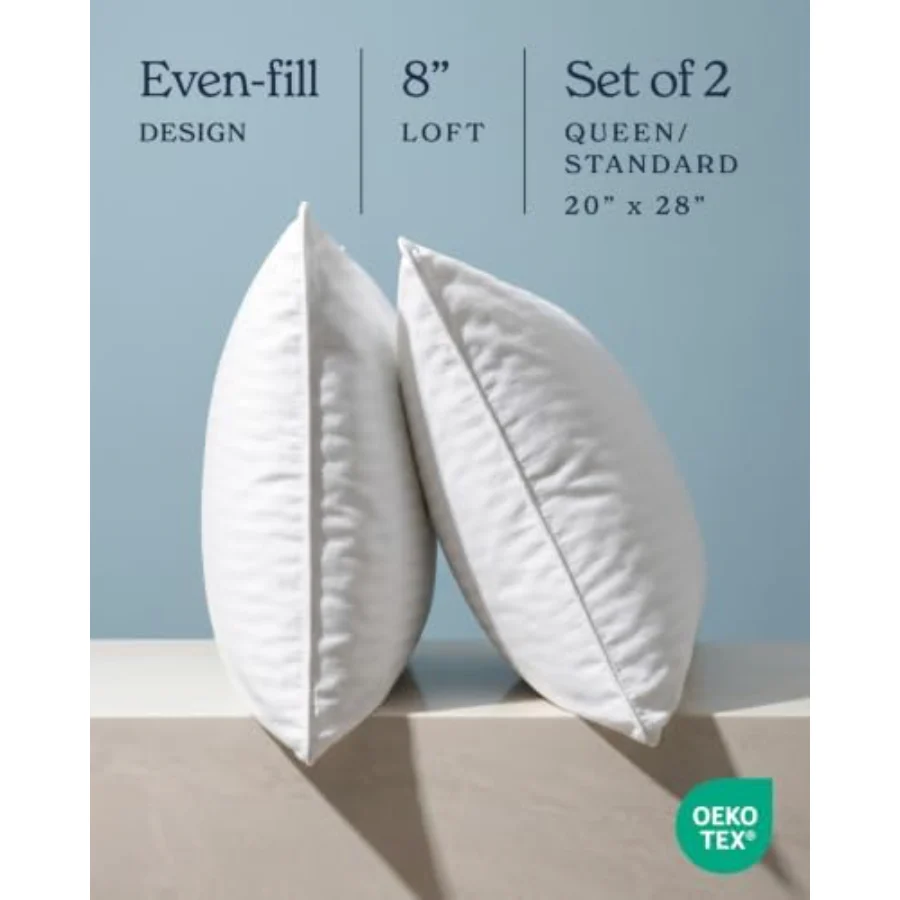 White Bed Pillows Standard/Queen, view 5