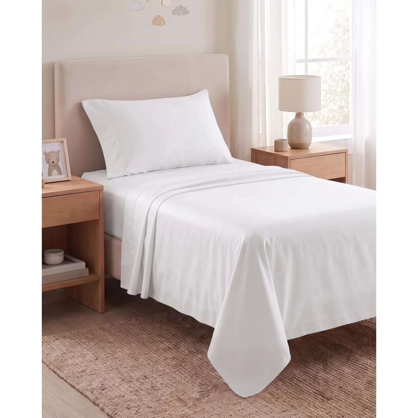 100% Cotton Sheet Set Twin XL