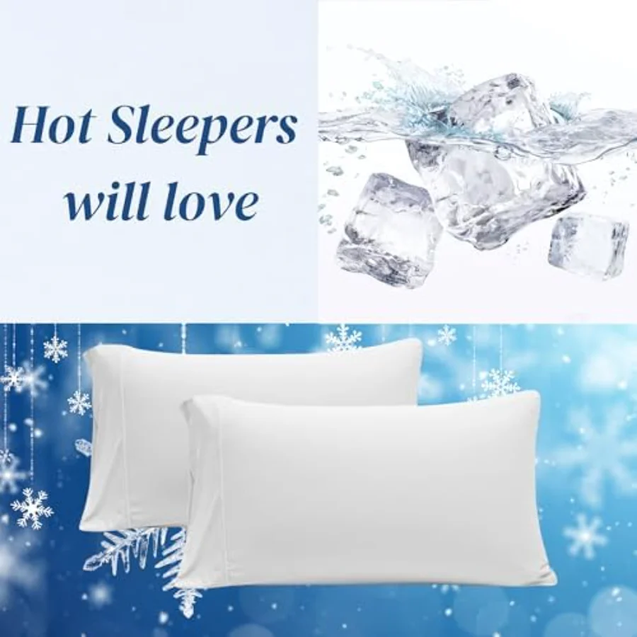 White Pillow Protectors King, 7LV5, view 7