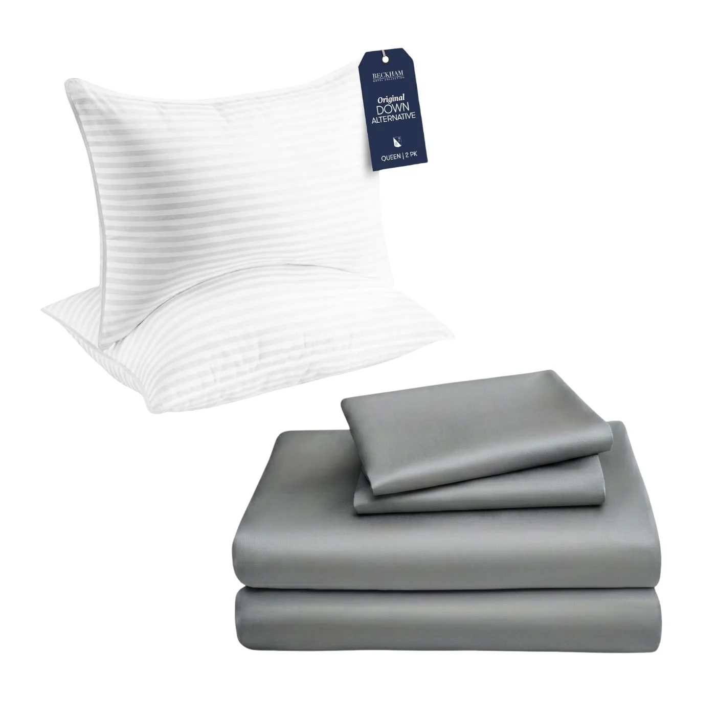 Down Alternative Bedding Bundle Queen, Set of 4