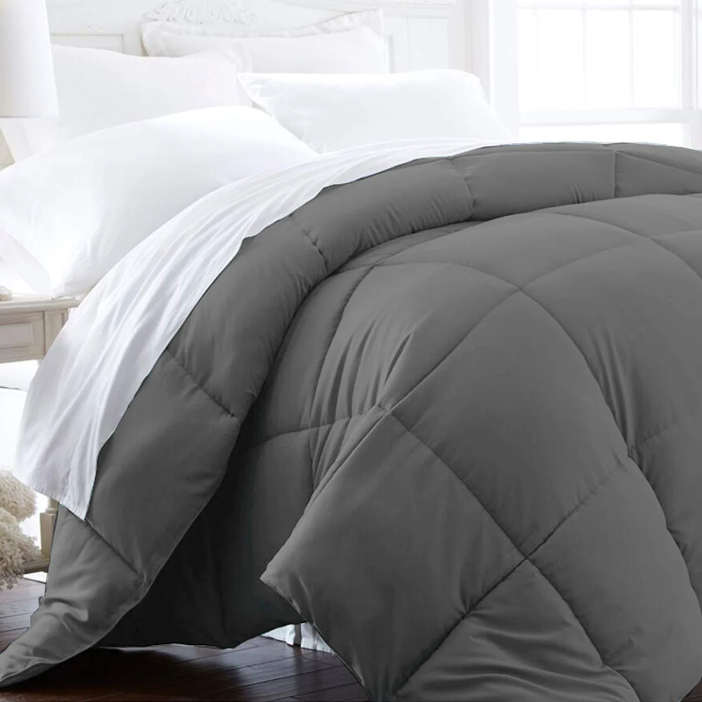 Slate Gray Comforter King/Cal King