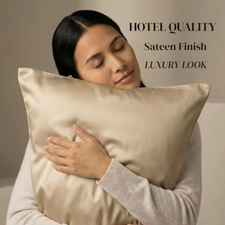 White Cooling Sand Cotton Pillowcases King, view 7