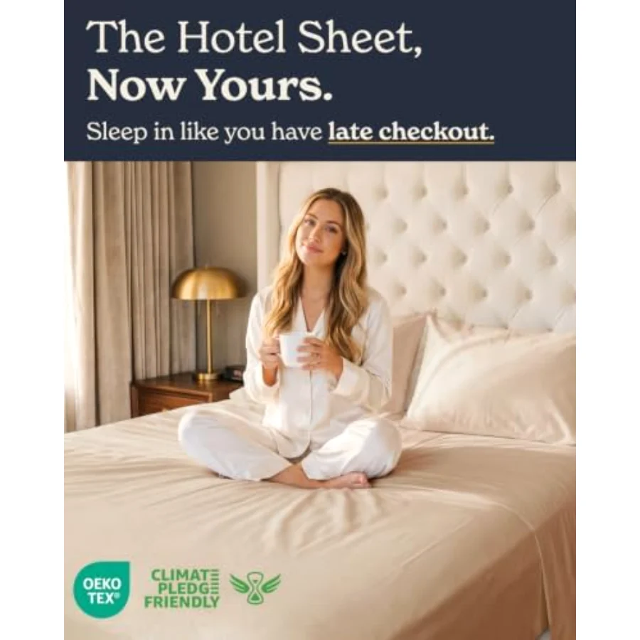 100% Cotton Sheet Set Queen, view 2