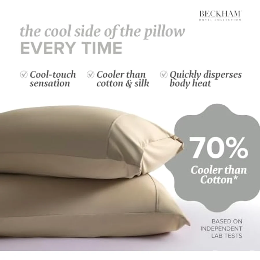 Summer Sanctuary Pillowcases King, Sand, view 7