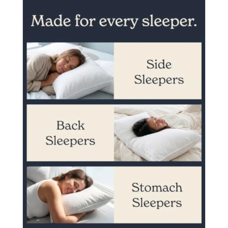 White Bed Pillows Standard/Queen, view 6