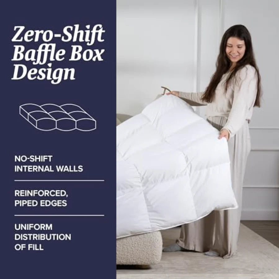 Feather Down Comforter King/Cal King, view 5