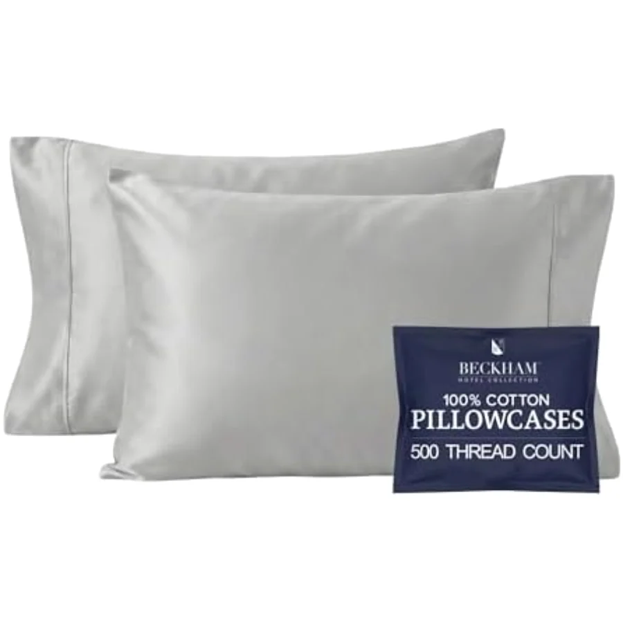 500TC Sateen Pillowcases King, VYFY, view 6