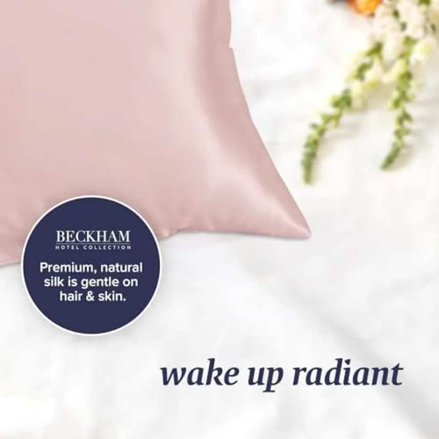 Silk Pillowcases Queen, Set of 1, 04 - Cherry Pink, view 4