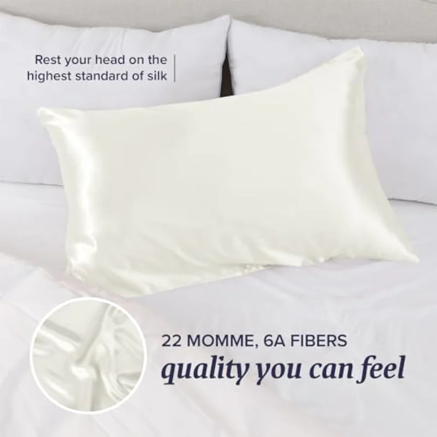 22 Momme 6A Grade Pillowcases King, view 4