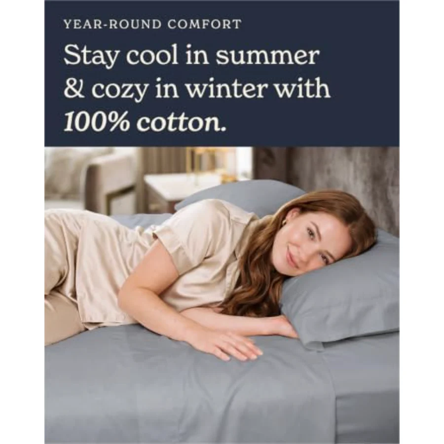 Cool Touch Sateen Pillowcases King, view 6