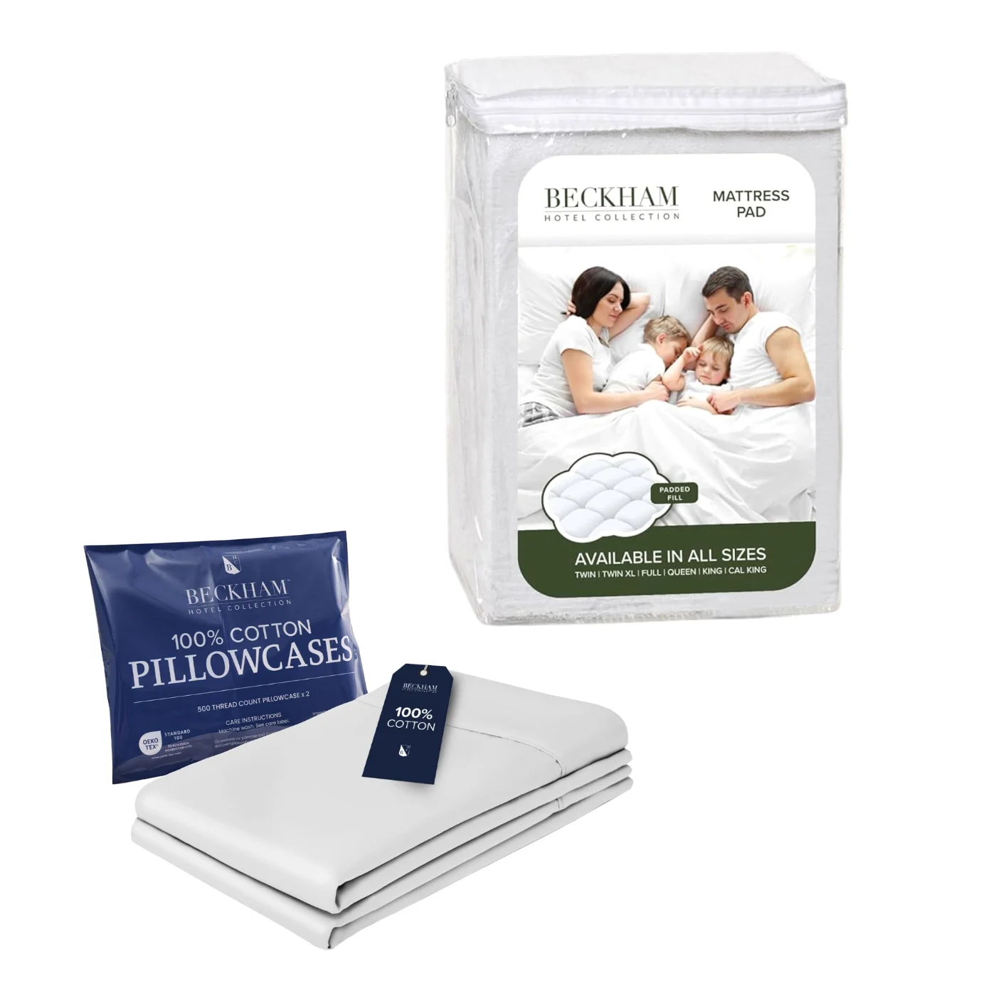 White Pillowcases King, 6GK5