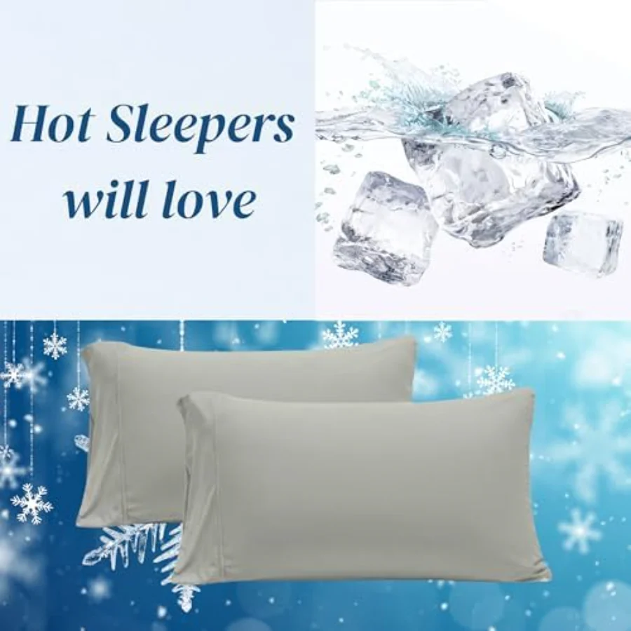 Cotton Pillowcases King, Set of 4, view 7